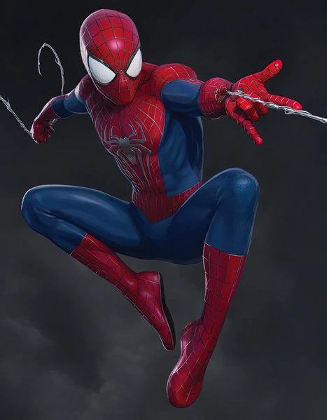this is a superhero image of "Spider-Man"
